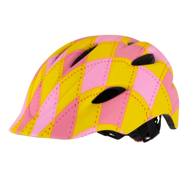 Kask rowerowy dziecięcy Kross Infano żółty r.S